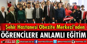 OBEZİTE MERKEZİNDEN ANLAMLI  EĞİTİM