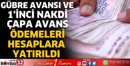 Ödemeler hesaplara yatırıldı