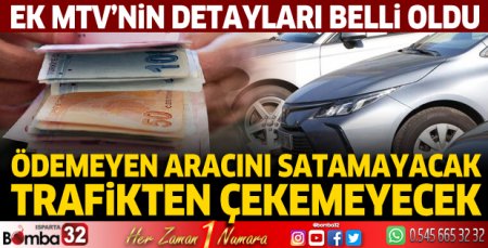 Ödemeyen aracını satamayacak, trafikten çekemeyecek