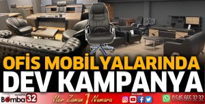 Ofis mobilyalarında dev kampanya