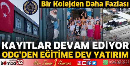 OGD'den eğitime dev yatırım