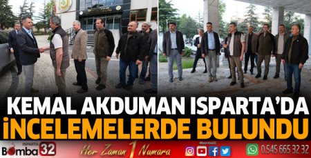 OGM Genel Müdür Yardımcısı Kenan Akduman Isparta’ da
