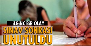 ÖĞRENCİ MAHSUR KALDI