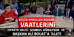 ÖĞRENCİ TEMSİLCİSİ TALEPLERİNİ İLETTİ