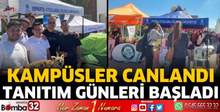 ISUBÜ Öğrenci toplulukları tanıtım günleri başladı