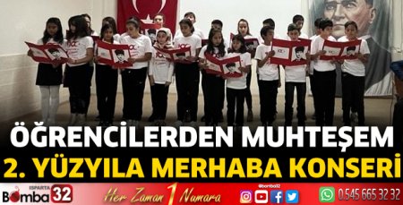Öğrencilerden 2. yüzyıla merhaba konseri