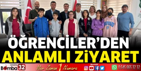 Öğrencilerden anlamlı ziyaret
