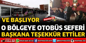 ÖĞRENCİLER'DEN BAŞDEĞİRMEN'E TEŞEKKÜR