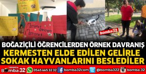 ÖĞRENCİLERDEN BÜYÜK DUYARLILIK