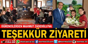 ÖĞRENCİLERDEN TEŞEKKÜR ZİYARETİ