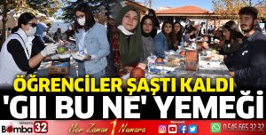 Öğrencilere Gıı Bu Ne Yemeği