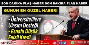 Öğrencilere ulaşım desteği ve esnafa yeni kredi paketi
