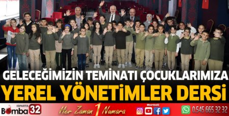 Öğrencilere Yerel Yönetimler dersi