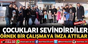 ÖĞRENCİLERİ SEVİNDİRDİLER