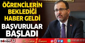 Öğrencilerin beklediği haber geldi