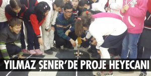 ÖĞRENCİLERİN PROJE HEYECANI