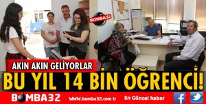 ÖĞRENCİLERİN YENİ YUVALARINA KAVUŞMA SEVİNCİ