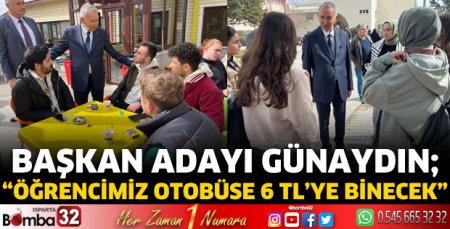 Öğrencimiz otobüse 6 TL’ye binecek