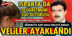 ÖĞRENCİYE KAPI KOLU VE SİLGİ FIRLATAN ÖĞRETMENE SUÇ DUYURUSU