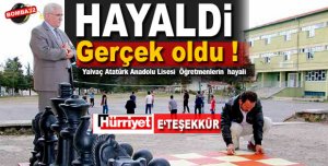 Öğretmen hayali hayat buldu