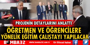 ÖĞRETMEN VE ÖĞRENCİLERE YÖNELİK EĞİTİM ÇALIŞTAYI YAPILACAK
