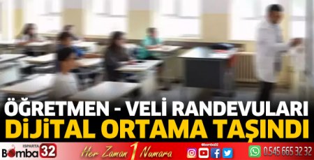 Öğretmen ve veli randevuları dijital ortama taşındı