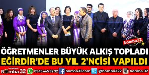 ÖĞRETMENLER BÜYÜK ALKIŞ TOPLADI