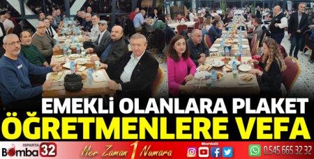Öğretmenlere ahde vefa
