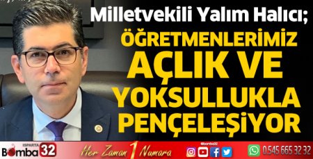 Öğretmenlerimiz açlık ve yoksullukla pençeleşiyor
