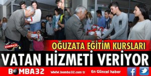 OĞUZATA VATAN HİZMETİ VERİYOR