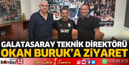 Okan Buruk’u ziyaret ettiler