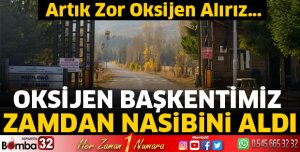 Oksijen başkentimize zam geldi