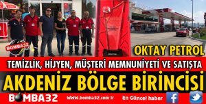 OKTAY PETROL AKDENİZ BÖLGE BİRİNCİSİ OLDU