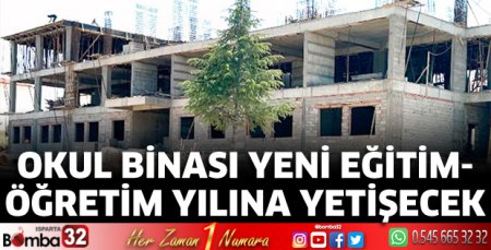 Okul binası yeni eğitim yılına yetişecek