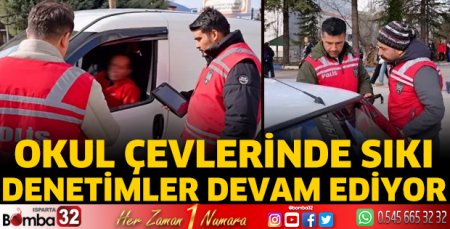 Okul çevrelerinde sıkı denetim