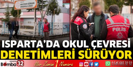 Okul çevresi denetimleri sürüyor