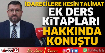 Okul idarecilerine kesin talimat verildi