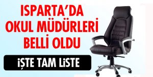 OKUL MÜDÜRLERİ DEĞİŞTİ!