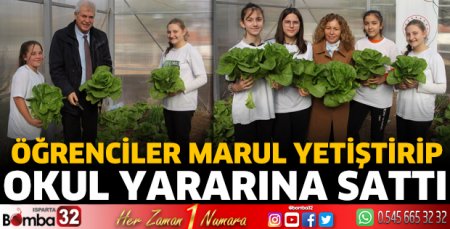 Okul yararına sattılar