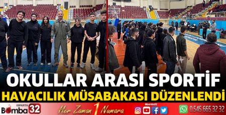 Okullar Arası Sportif Havacılık Müsabakası Düzenlendi