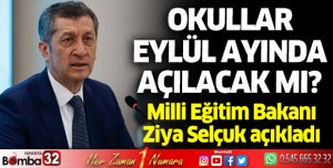 Okullar Eylül ayında açılacak mı?