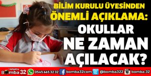 OKULLAR NE ZAMAN AÇILACAK YÜZ YÜZE EĞİTİM NE ZAMAN BAŞLIYOR?