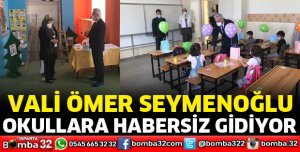OKULLARA HABERSİZ GİDİP DENETLİYOR