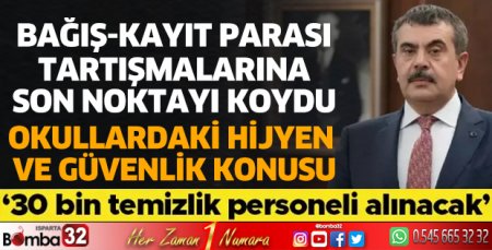 Okullara temizlik personeli alınacak