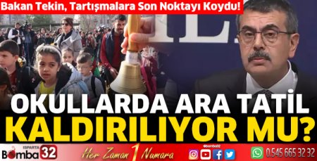 Okullarda ara tatil kaldırılıyor mu? 