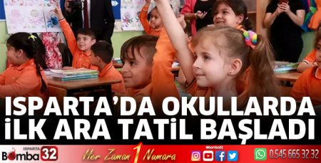 Okullarda ilk ara tatil başladı 