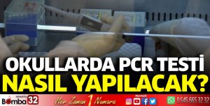 Okullarda PCR testleri nasıl yapılacak?