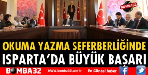 OKUMA YAZMA SEFERBERLİĞİNDE BÜYÜK BAŞARI