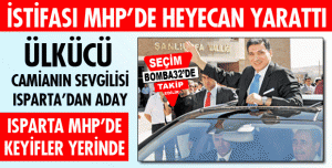 OKUTAN ISPARTA İÇİN GELİYOR