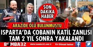 ÖLDÜRÜLEN ÇOBANIN KATİL ZANLISI 2 YIL SONRA YAKALANDI